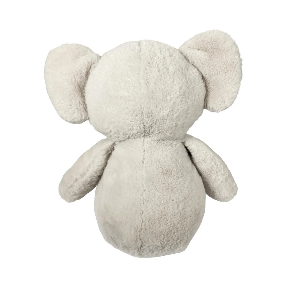 K Luxe Baby Kelly Toy Gray‎ Elephant Plush Lovey Rattle Stuffed Nursery